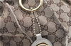 Authentic GUCCI Sukey Shoulder Tote Bag GG Canvas Leather 211944 Brown 1855G