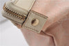 Authentic GUCCI Abbey Shoulder Tote Bag GG Canvas Leather 141470 Pink 1856G