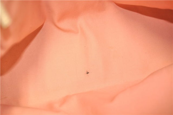 Authentic GUCCI Abbey Shoulder Tote Bag GG Canvas Leather 141470 Pink 1856G