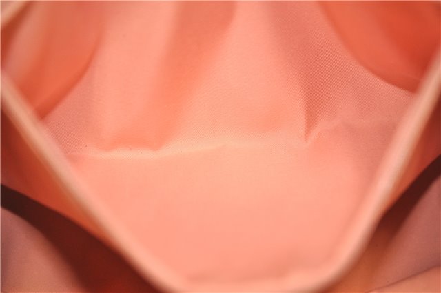 Authentic GUCCI Abbey Shoulder Tote Bag GG Canvas Leather 141470 Pink 1856G