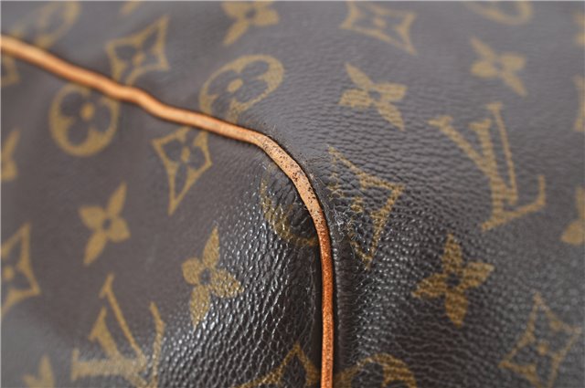 Authentic Louis Vuitton Monogram Keepall 55 Boston Bag M41424 LV 1857D