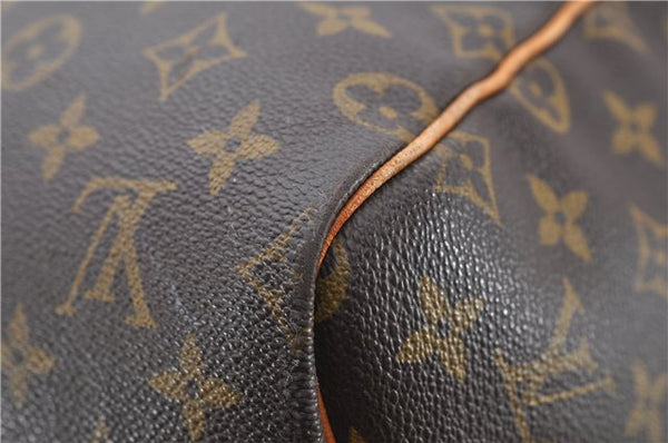 Authentic Louis Vuitton Monogram Keepall 55 Boston Bag M41424 LV 1857D