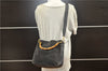 Authentic GUCCI Bamboo 2Way Hand Shoulder Bag Suede Leather Junk Black 1857G