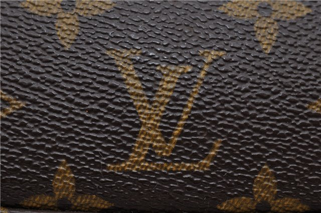 Authentic Louis Vuitton Monogram Pochette Accessoires Pouch M51980 LV 1858D