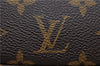 Authentic Louis Vuitton Monogram Pochette Accessoires Pouch M51980 LV 1858D