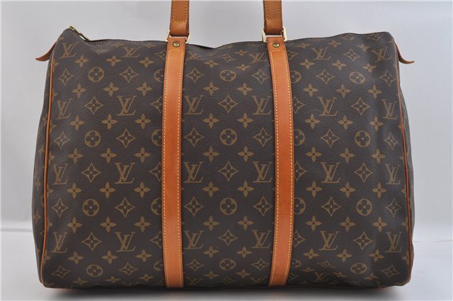 Authentic Louis Vuitton Monogram Flanerie 45 Shoulder Boston Bag M51115 LV 1858F