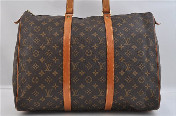 Authentic Louis Vuitton Monogram Flanerie 45 Shoulder Boston Bag M51115 LV 1858F
