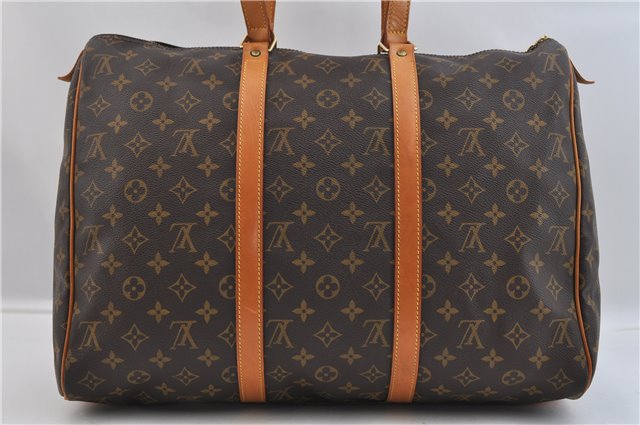 Authentic Louis Vuitton Monogram Flanerie 45 Shoulder Boston Bag M51115 LV 1858F