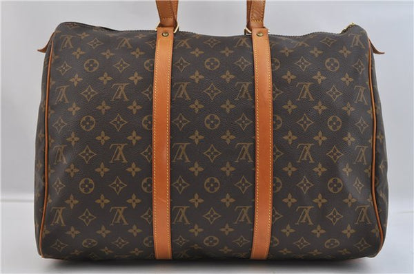 Authentic Louis Vuitton Monogram Flanerie 45 Shoulder Boston Bag M51115 LV 1858F
