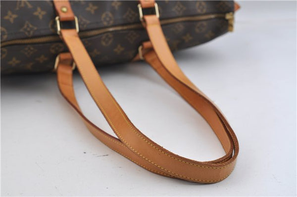 Authentic Louis Vuitton Monogram Flanerie 45 Shoulder Boston Bag M51115 LV 1858F