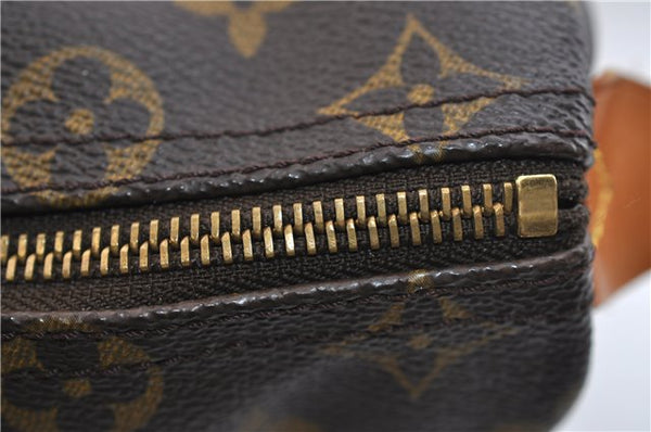 Authentic Louis Vuitton Monogram Flanerie 45 Shoulder Boston Bag M51115 LV 1858F