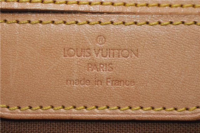 Authentic Louis Vuitton Monogram Flanerie 45 Shoulder Boston Bag M51115 LV 1858F