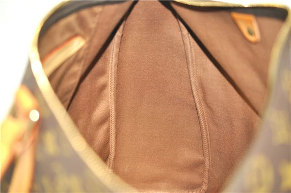 Authentic Louis Vuitton Monogram Flanerie 45 Shoulder Boston Bag M51115 LV 1858F