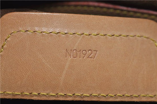 Authentic Louis Vuitton Monogram Flanerie 45 Shoulder Boston Bag M51115 LV 1858F