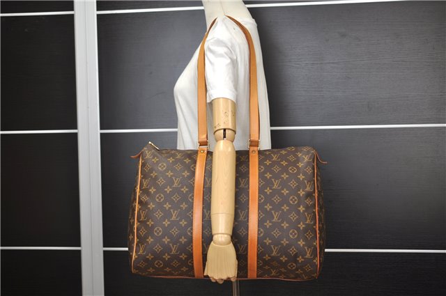 Authentic Louis Vuitton Monogram Flanerie 45 Shoulder Boston Bag M51115 LV 1858F