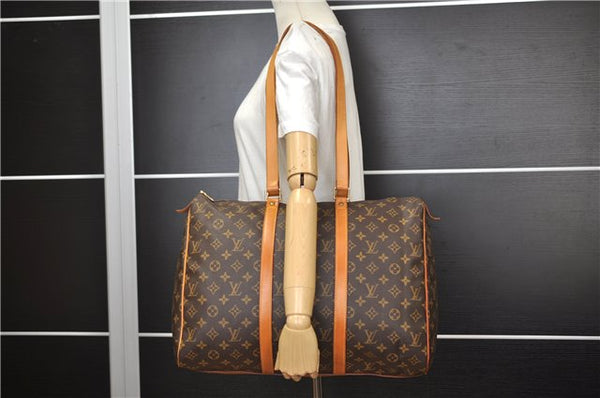 Authentic Louis Vuitton Monogram Flanerie 45 Shoulder Boston Bag M51115 LV 1858F