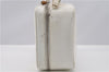 Authentic GUCCI Bamboo 2way Shoulder Hand Bag Purse Leather White Junk 1858G