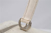 Authentic GUCCI Bamboo 2way Shoulder Hand Bag Purse Leather White Junk 1858G
