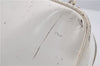 Authentic GUCCI Bamboo 2way Shoulder Hand Bag Purse Leather White Junk 1858G