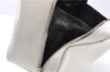 Authentic GUCCI Bamboo 2way Shoulder Hand Bag Purse Leather White Junk 1858G
