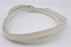 Authentic GUCCI Bamboo 2way Shoulder Hand Bag Purse Leather White Junk 1858G