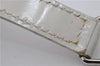 Authentic GUCCI Bamboo 2way Shoulder Hand Bag Purse Leather White Junk 1858G