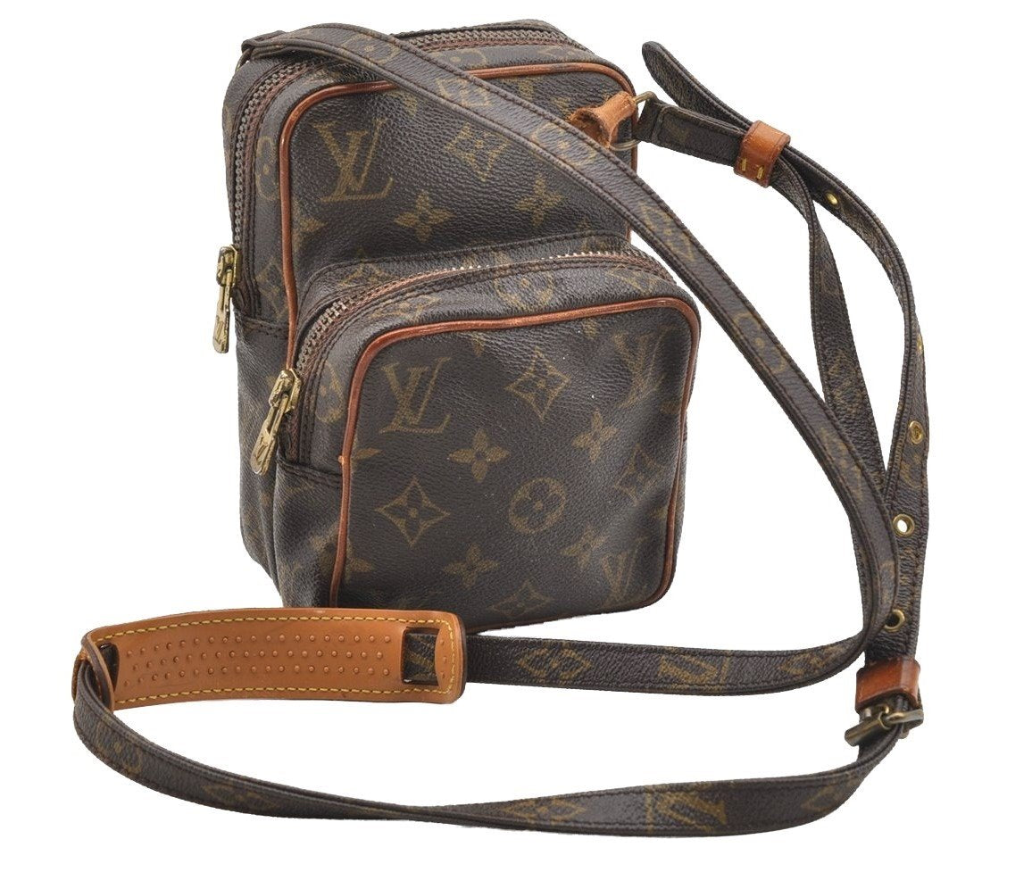 Authentic Louis Vuitton Monogram Mini Amazone Shoulder Bag M45238 Junk 1858I