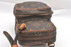 Authentic Louis Vuitton Monogram Mini Amazone Shoulder Bag M45238 Junk 1858I