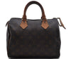 Authentic Louis Vuitton Monogram Speedy 25 Hand Bag M41528 LV 1860D