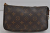 Authentic Louis Vuitton Monogram Pochette Accessoires Pouch M51980 LV 1861D