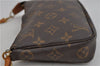 Authentic Louis Vuitton Monogram Pochette Accessoires Pouch M51980 LV 1861D