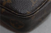 Authentic Louis Vuitton Monogram Pochette Accessoires Pouch M51980 LV 1861D