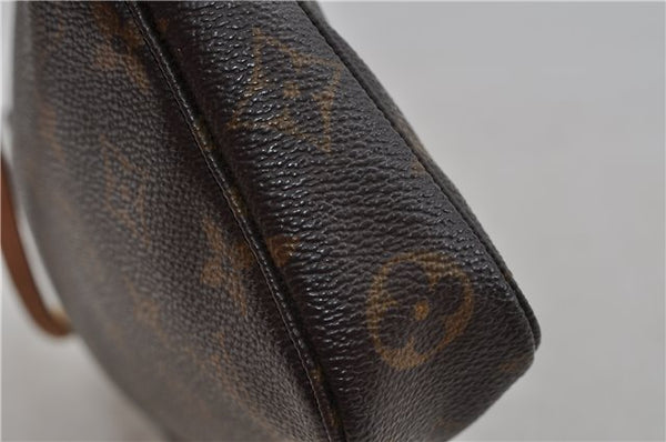 Authentic Louis Vuitton Monogram Pochette Accessoires Pouch M51980 LV 1861D