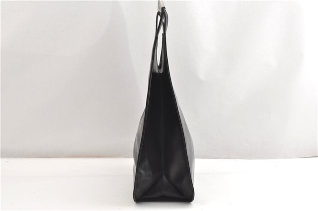 Authentic GUCCI Vintage Shoulder Hand Bag Leather 0013167 Black 1861G