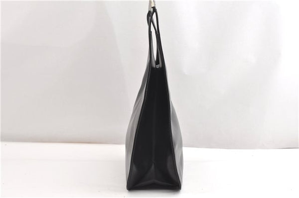 Authentic GUCCI Vintage Shoulder Hand Bag Leather 0013167 Black 1861G