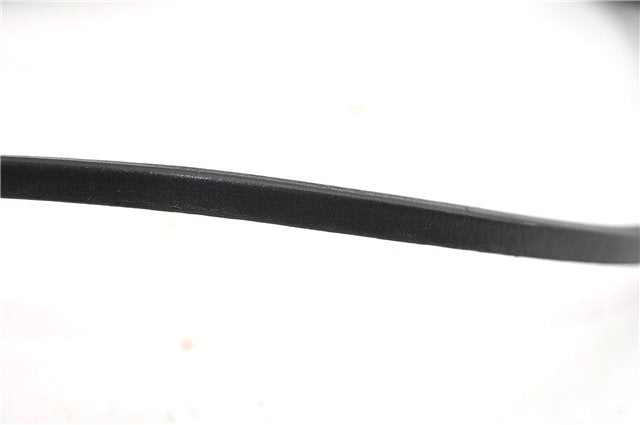 Authentic GUCCI Vintage Shoulder Hand Bag Leather 0013167 Black 1861G