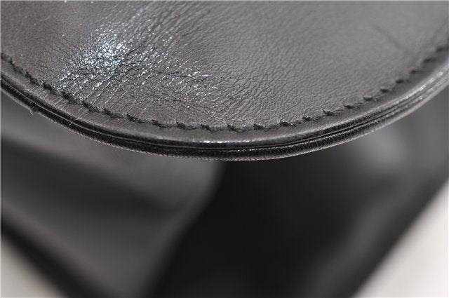 Authentic GUCCI Vintage Shoulder Hand Bag Leather 0013167 Black 1861G