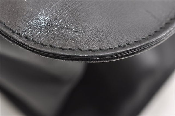 Authentic GUCCI Vintage Shoulder Hand Bag Leather 0013167 Black 1861G