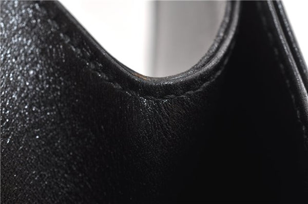 Authentic GUCCI Vintage Shoulder Hand Bag Leather 0013167 Black 1861G