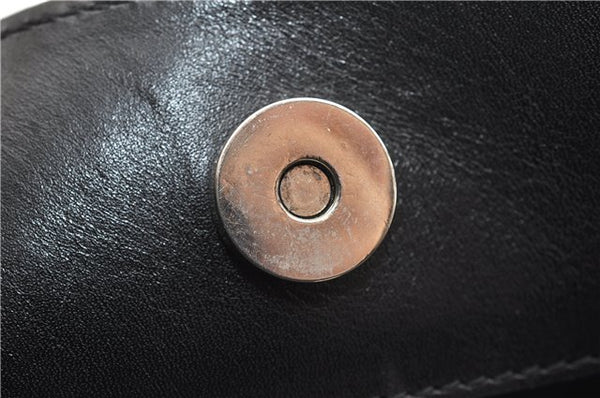 Authentic GUCCI Vintage Shoulder Hand Bag Leather 0013167 Black 1861G