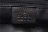 Authentic GUCCI Vintage Shoulder Hand Bag Leather 0013167 Black 1861G
