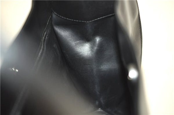 Authentic GUCCI Vintage Shoulder Hand Bag Leather 0013167 Black 1861G