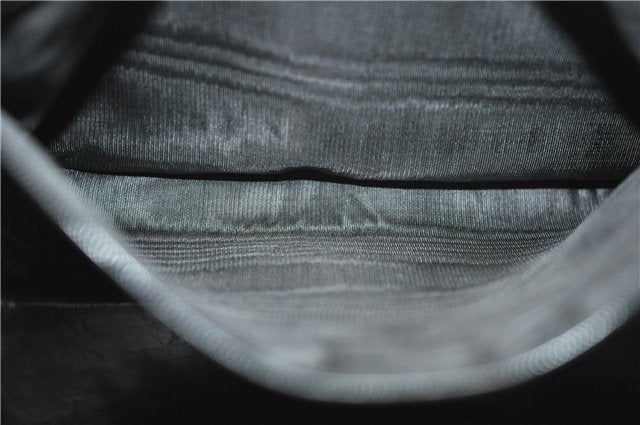 Authentic GUCCI Vintage Shoulder Hand Bag Leather 0013167 Black 1861G