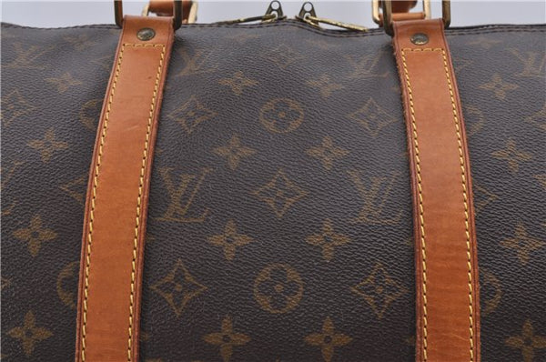 Authentic Louis Vuitton Monogram Keepall 50 Boston Bag M41426 LV 1862D