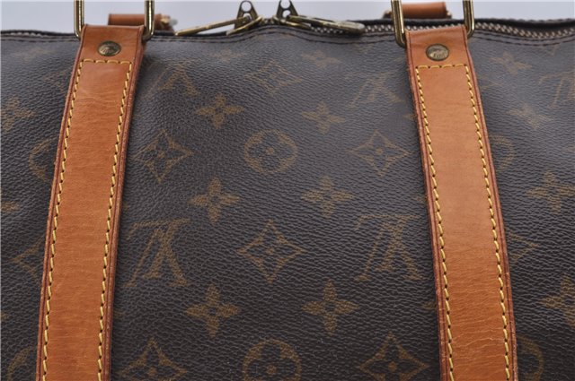 Authentic Louis Vuitton Monogram Keepall 50 Boston Bag M41426 LV 1862D