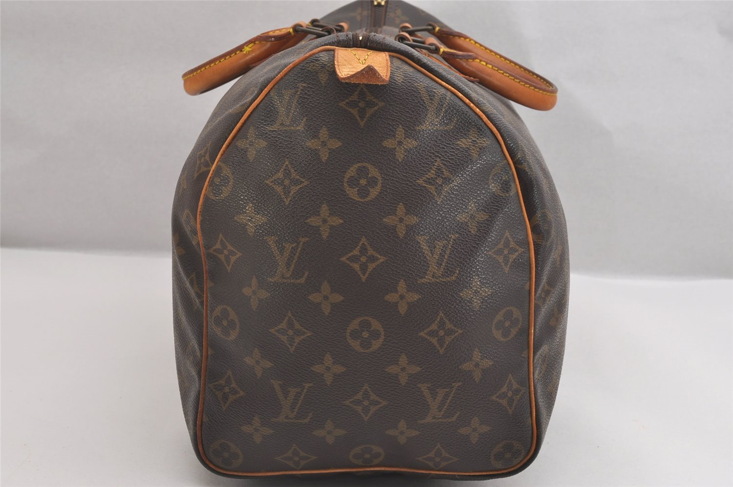 Authentic Louis Vuitton Monogram Speedy 40 Hand Boston Bag M41522 LV 1864I