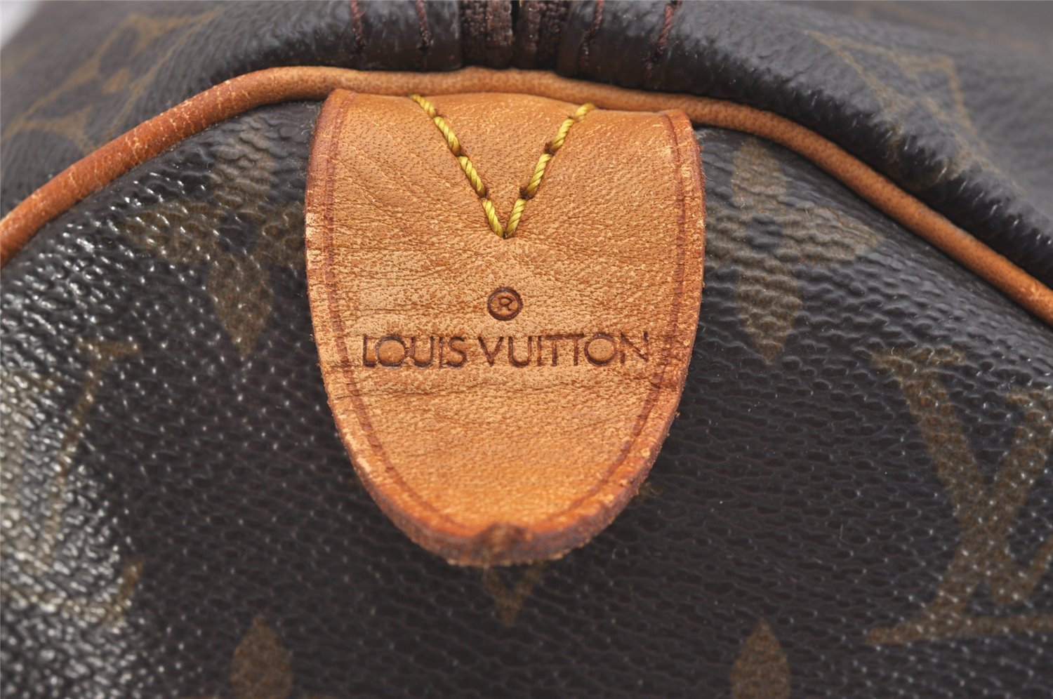 Authentic Louis Vuitton Monogram Speedy 40 Hand Boston Bag M41522 LV 1864I