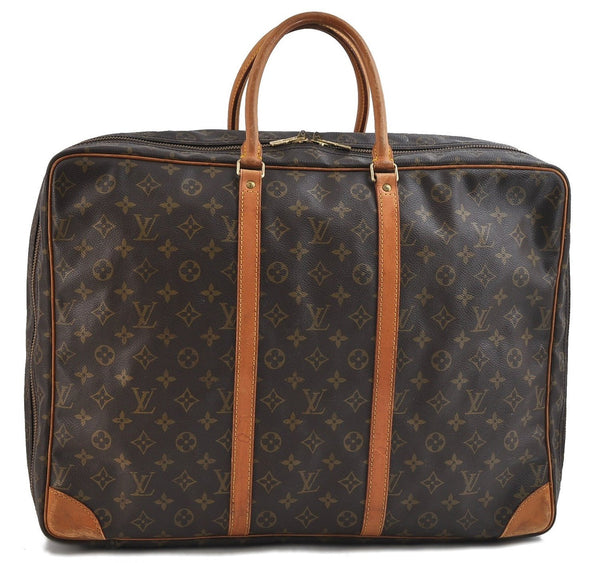 Authentic Louis Vuitton Monogram Sirius 50 Travel Hand Bag M41406 LV 1865D