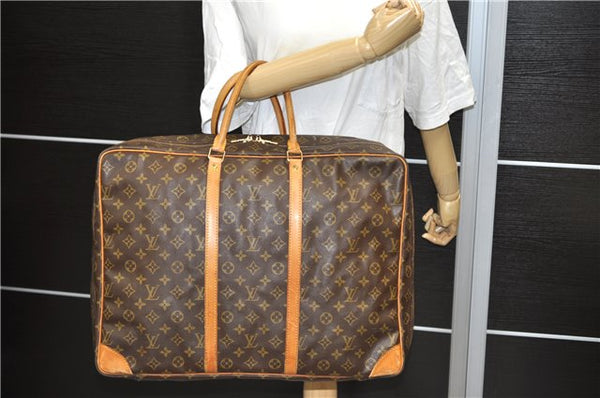 Authentic Louis Vuitton Monogram Sirius 50 Travel Hand Bag M41406 LV 1865D