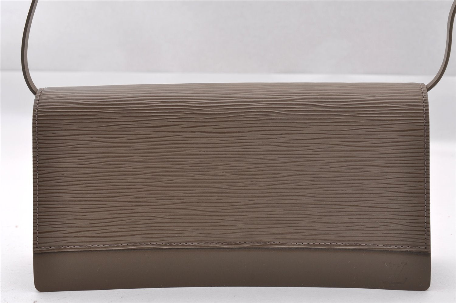 Authentic Louis Vuitton Epi Honfleur 2Way Shoulder Clutch Bag M5273C Gray 1865I